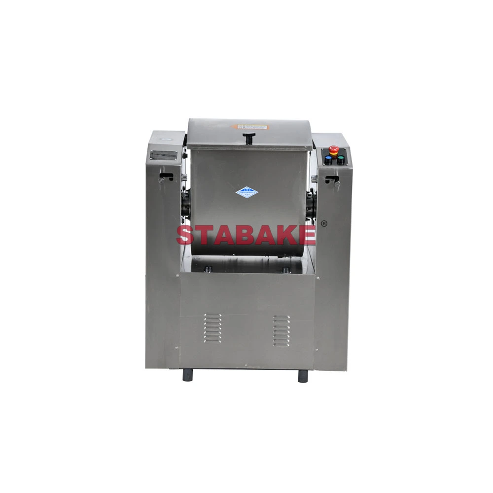 Conception brevetée de mélangeur de pâte horizontal de machine à pétrir la pâte à faible bruit 1