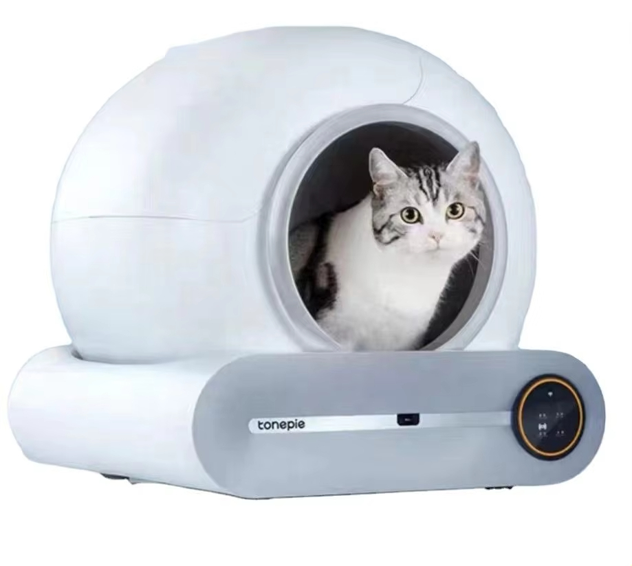 BLESSING Magazijn Automatische kattenbak Intelligente slimme zelfreinigende kattenbak voor katten Automatische kattentoilet kattenbak 1