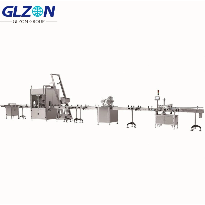 Dây chuyền sản xuất máy rót chất lỏng hoàn toàn tự động 5L 1