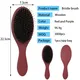 Bamboo Eco Friendly Hair Brush Personalized Wood 8