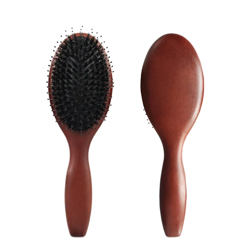 Wooden Round Boar Bristle Brush Factory Direct Supply 2000pcs 7