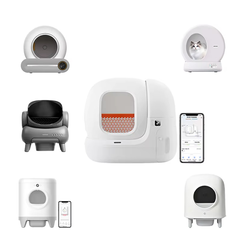 Blessing Factory OEM автоматический интеллектуальный туалет для кошачьего туалета Petkit Mascotas на заказ умные туалеты для кошачьих туалетов самоочищающиеся 1