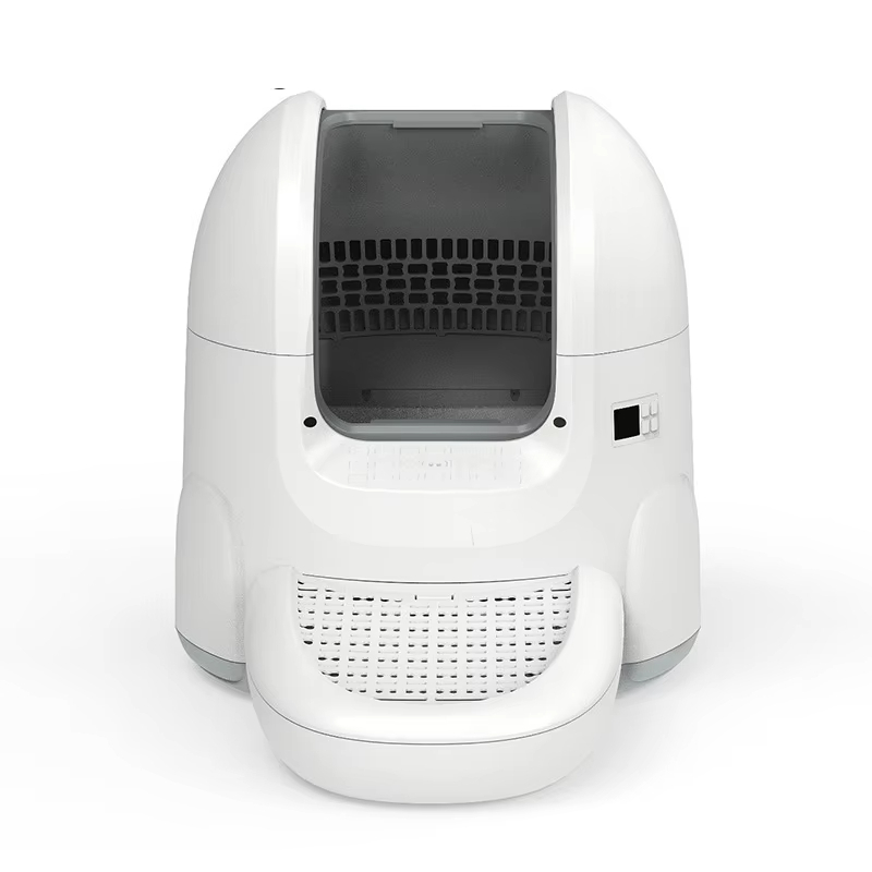 T New fashion design smart automatic cat litter box app wifi touch control Intelligent electric self cleaning low noise 1