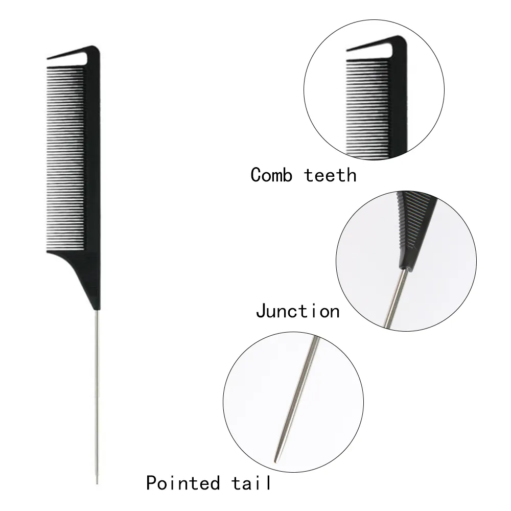 Latest Custom Rat Tail Comb 4