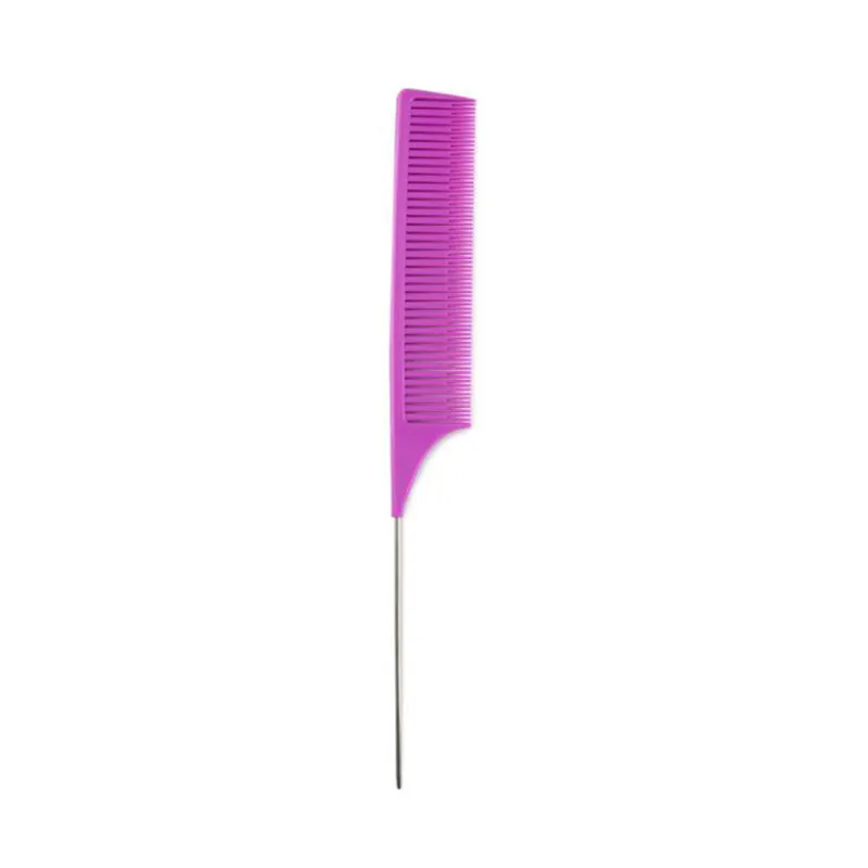 Wholesale Combs with Logo Purple，Green，Black，Rose Red 2000pcsfactory 3
