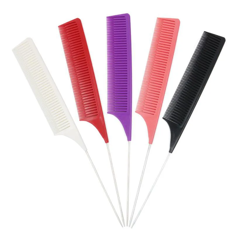 Wholesale Combs with Logo Purple，Green，Black，Rose Red 2000pcsfactory 2