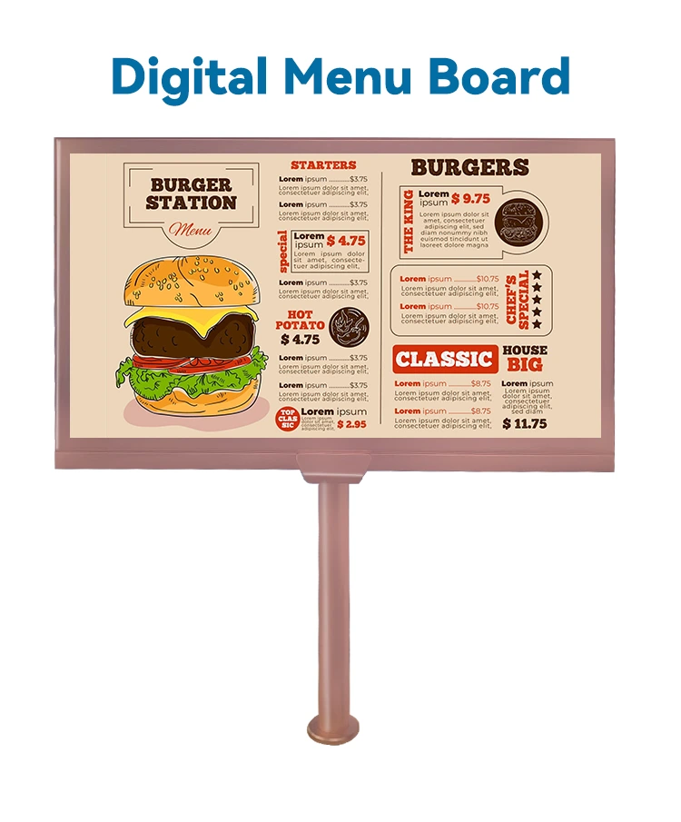 Hot Selling Advertising Display Kiosk Factory Direct Supply for Outdoor Display 2