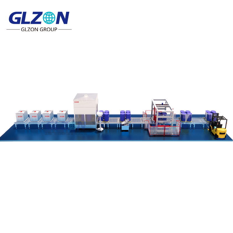 200L/IBC Ton Barrel Rocker Type Automatic Filling Machine ...