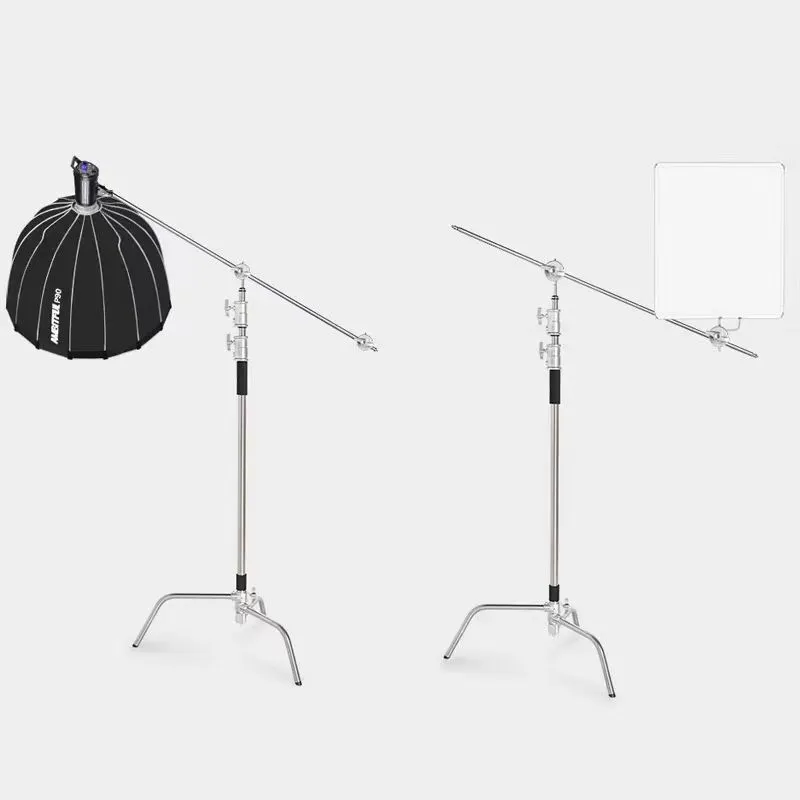Adjustable LED Video Light Stand Heavy Duty Durable Fill-in Light Stand for Stage & Video Recording, Shoot 1