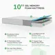 Luxury Memory Foam Mattress Supplier for Home 8