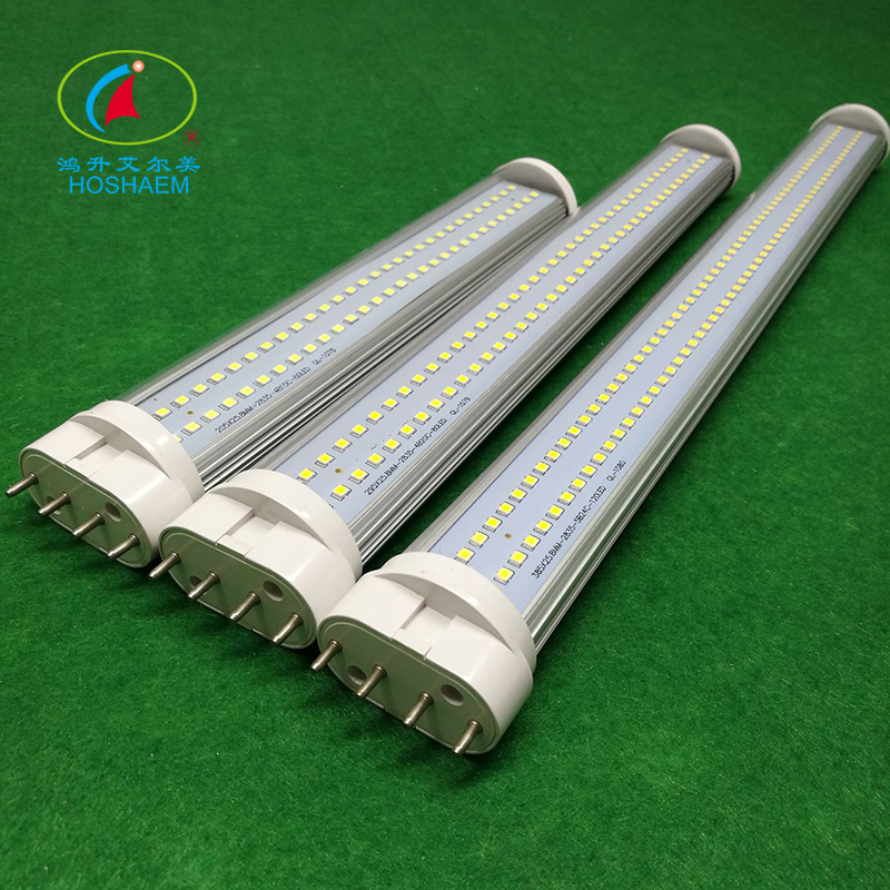 Fabricante de la lámpara de la luz 120lm/W 2G11 4pin AC85-265V 6W-30W LED del tubo de Hongsheng HOSHAEM PL LED LED 3