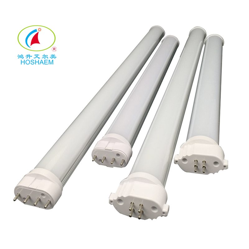 Fabricante de la lámpara de la luz 120lm/W 2G11 4pin AC85-265V 6W-30W LED del tubo de Hongsheng HOSHAEM PL LED LED 2