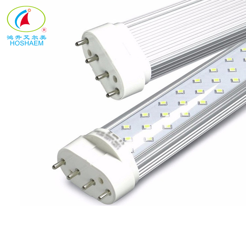 Fabricante de la lámpara de la luz 120lm/W 2G11 4pin AC85-265V 6W-30W LED del tubo de Hongsheng HOSHAEM PL LED LED 5