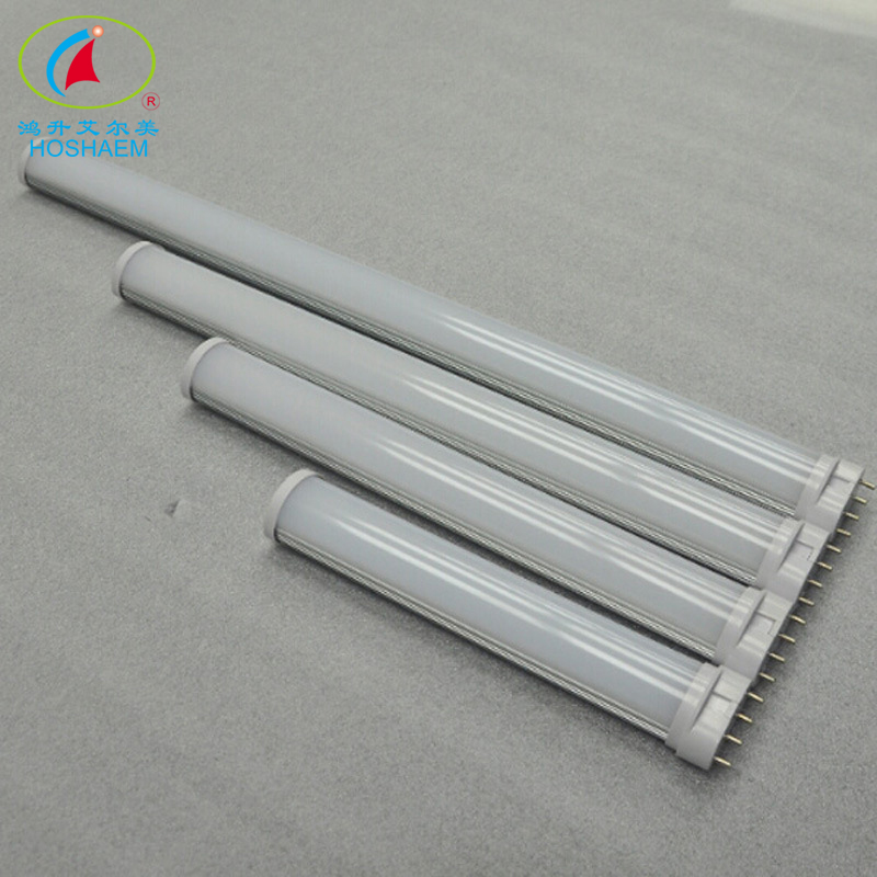 Fabricante de la lámpara de la luz 120lm/W 2G11 4pin AC85-265V 6W-30W LED del tubo de Hongsheng HOSHAEM PL LED LED 4