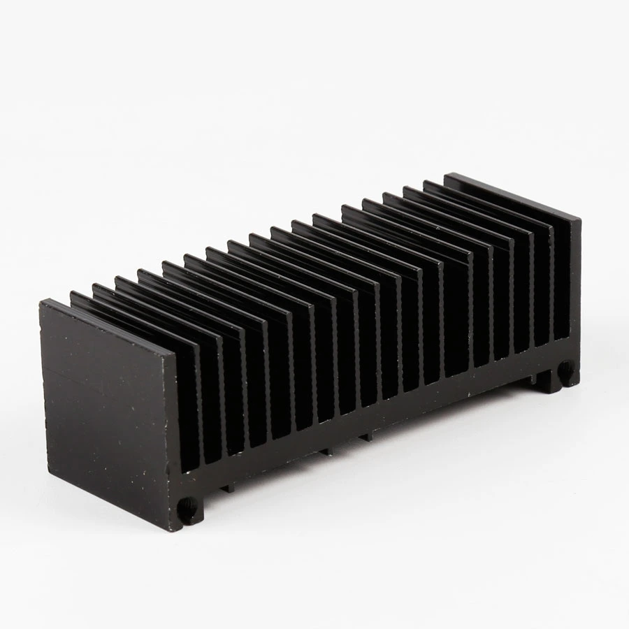 Schwarzer Waben-Aluminium-Kühlkörper 1