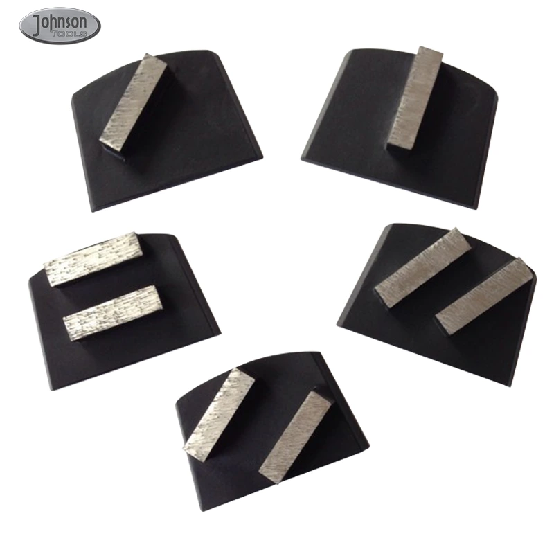 Placa de retificação de diamante de liga metálica Johnson Tools para retificação de renovação de piso de concreto 1