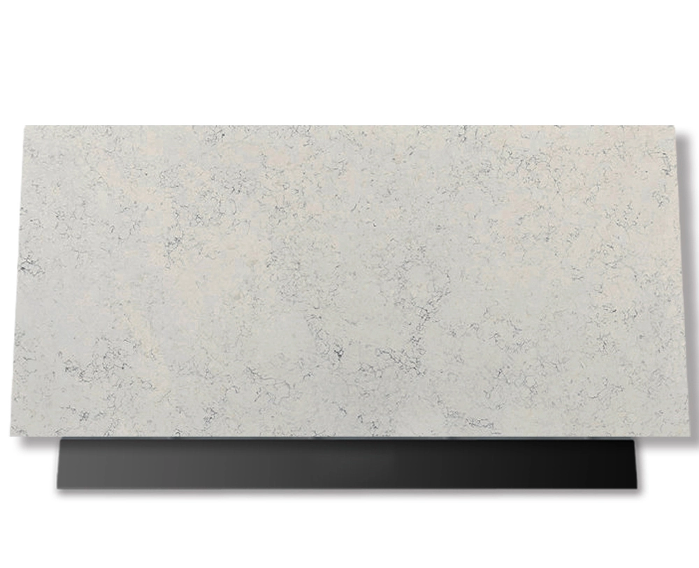 AllandCabinet Sand White Quartz Stone Countertop For Kitchen Cabinets 1