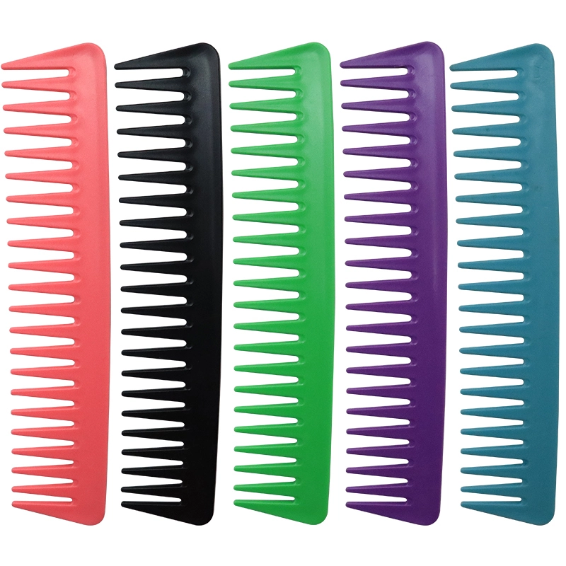 Factory Heat-resisting Wide Tooth Comb Long Wet Hair Straighten Curly Detangler Hair Comb 1