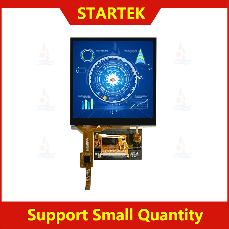 Pantalla táctil capacitiva industrial de 4,0 pulgadas IPS TFT LCD 480x480 ST7701S LVDS pantalla táctil capacitiva de alto brillo y temperatura amplia KD040WXFLD071-C015C 1