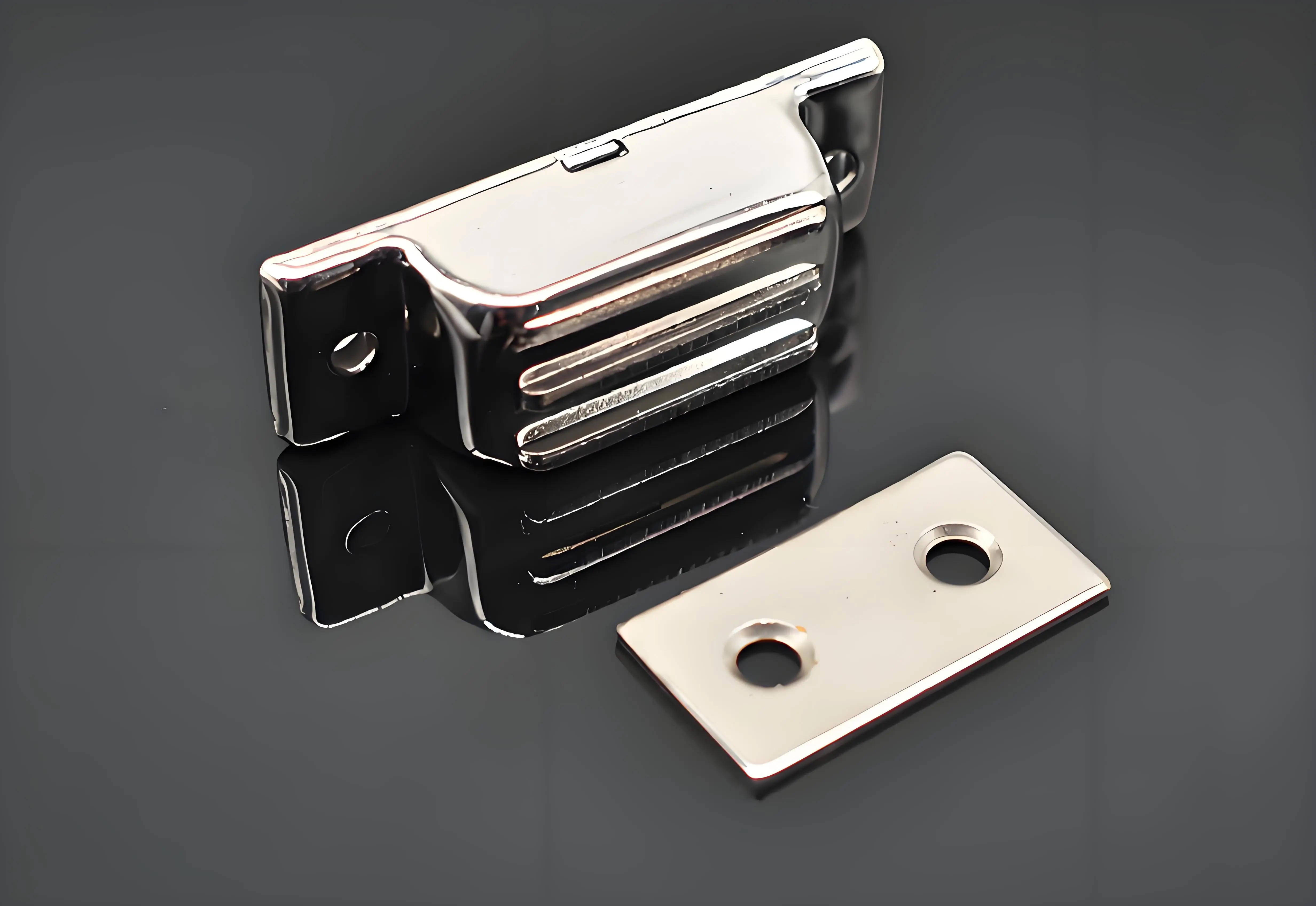 Magnetische deurhouder gebruikt voor kasten en deuren 1