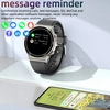 Unisex Smart Watch with Apps round Shape Heart Rate Monitor Smart Watch Medical Grade Level Smart Watch with PPG ECG 8