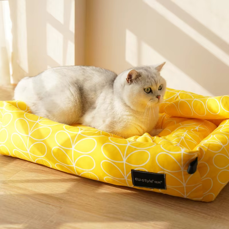 Wholesale Manufacturers Pet Supplies Pet Dog Cat Kennel Cave Mat Warm Nest Bed Mat for Four Seasons 1