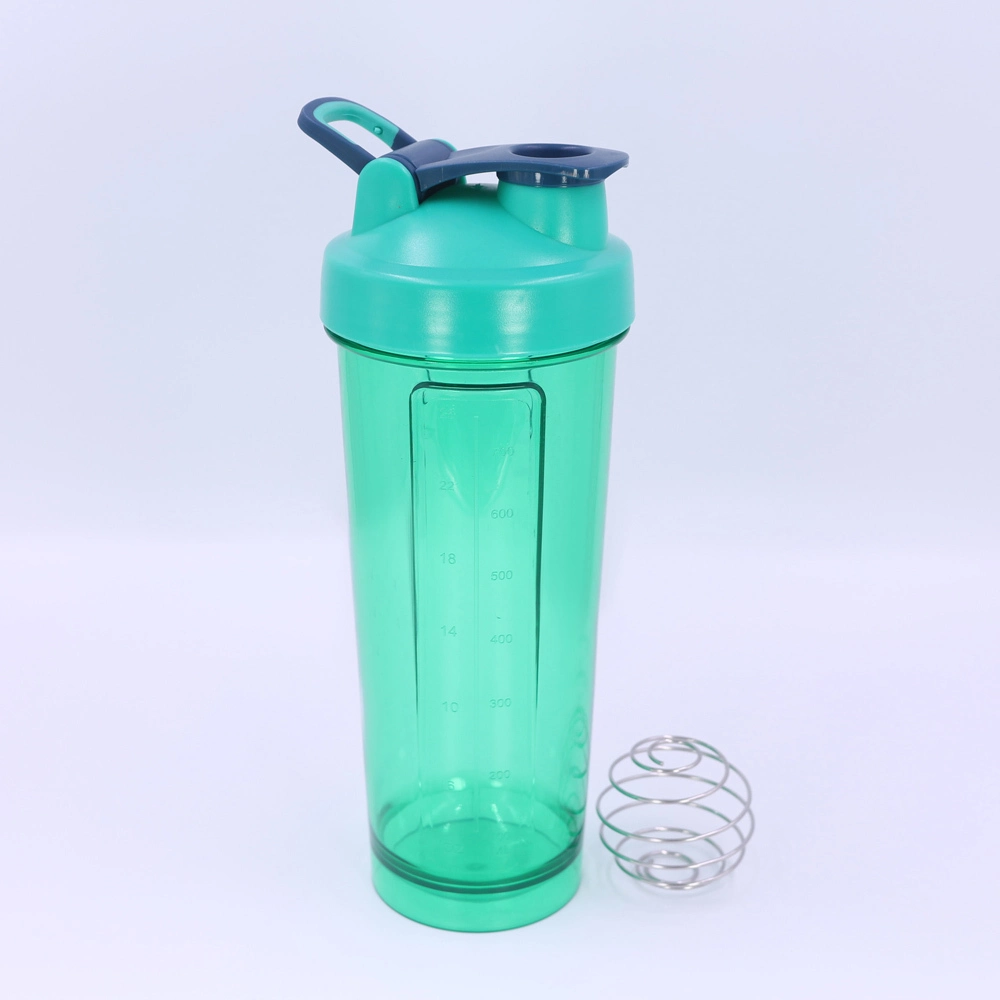 Plastikowa butelka do shakera proteinowego KingLine o pojemności 700 ml z uchwytem do ćwiczeń 1