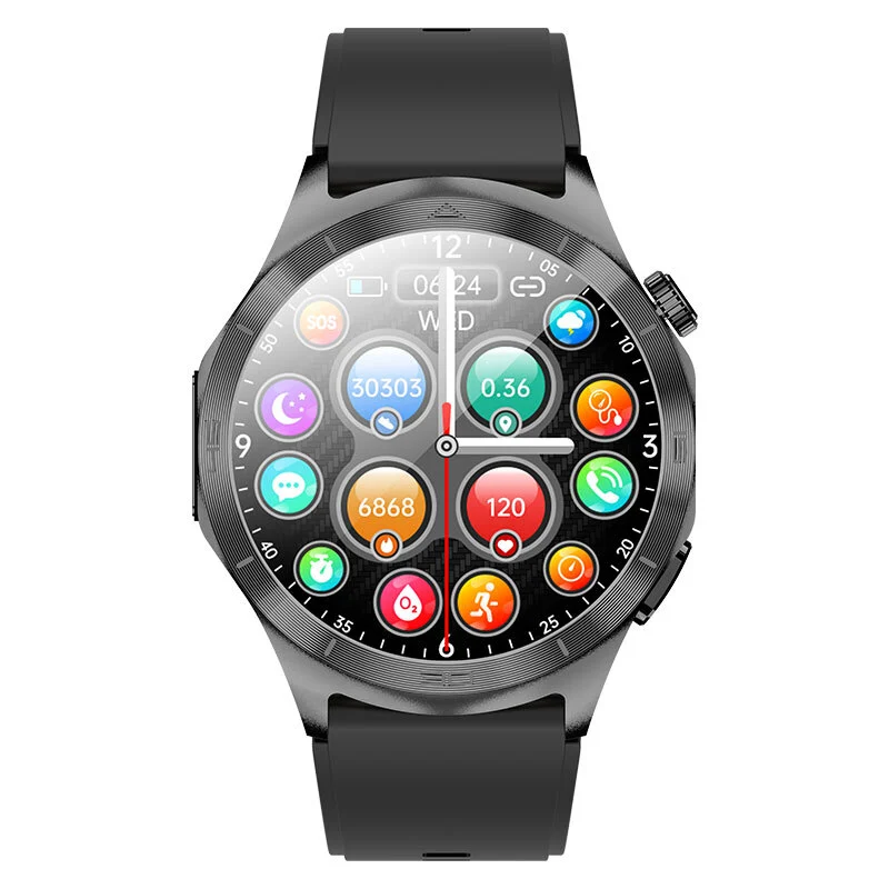 JT600 ECG Electrocardiogram Bluetooth Calling Blood Oxygen Measurement CES Sleeps SOS Health Sport Smart Watch 1