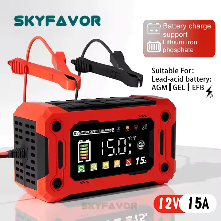 Fast Car Battery Charger by SKYFAVOR 3