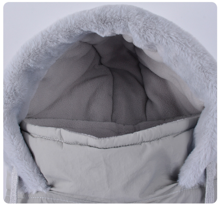 Face Mask Neck Integrated Plush Windproof Outdoor Hat 11