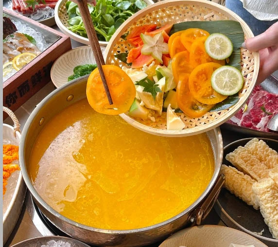 스팀 보트 수프 공급 업체를위한 노란색 토마토 수프 No.1 1