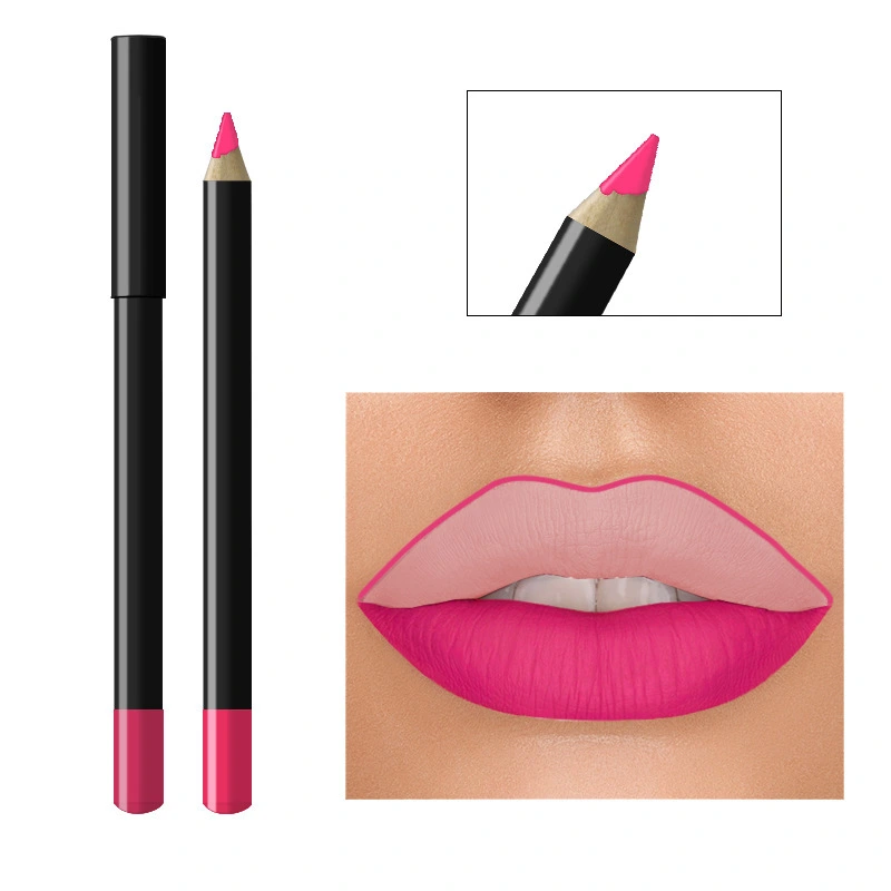 Crayon à lèvres couleurs nu naturel, stylo à lèvres ultra fin en velours mat 1