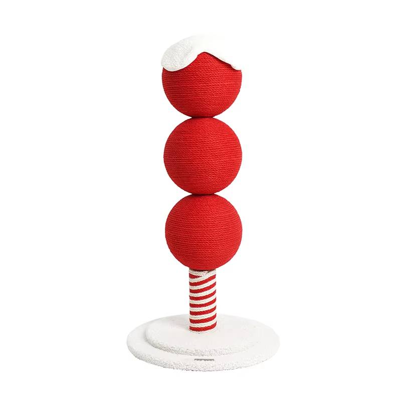 Pet Supplies Sugar Gourd Style Cat Scratching Post Cat Climbing Frame Scratcher Toy Cat Tree Tower 1