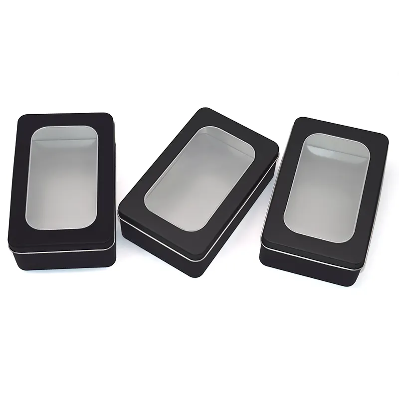 Hinged Tin Box Pearl Cotton by XPD 7