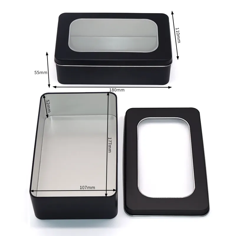 Hinged Tin Box Pearl Cotton by XPD 3