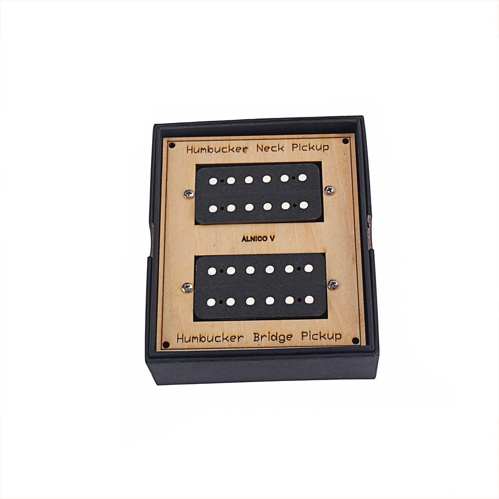 Pickups de remplacement pour guitare électrique, pont de cou, double bobine, adaptés à la guitare électrique, 2 ensembles, vente en gros 1