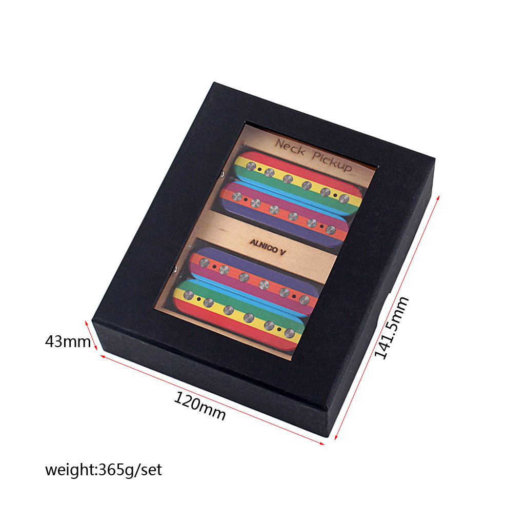 Wholesale Customization Rainbow Humbucker Electric Guitar Replacement