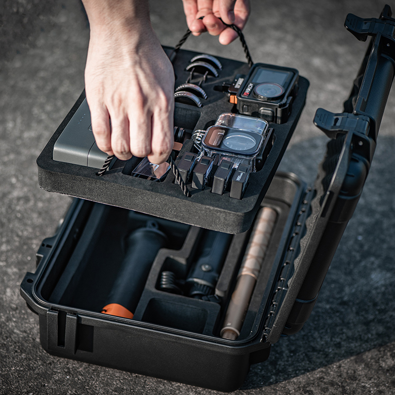 Estuche rígido doble impermeable STARTRC para DJI OSMO Action 5 Pro 7