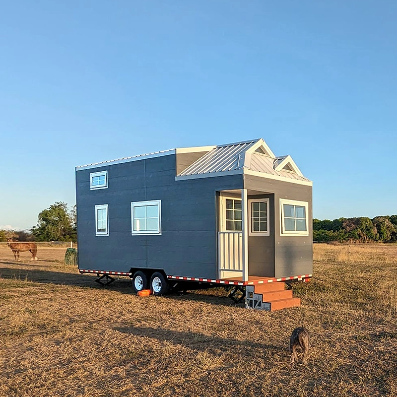 cheap movable 2 bedrooms tiny green house portable tiny houses for sale 1