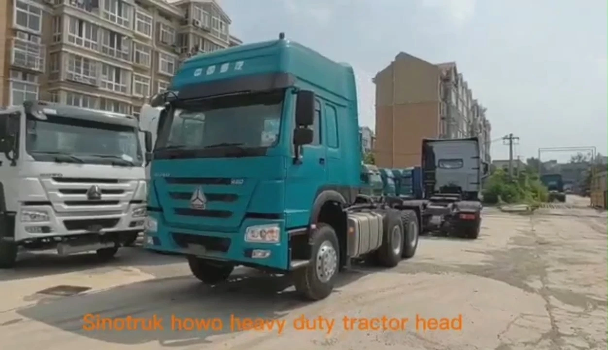 Tête de camion tracteur Sinotruk howo 6x4 pour semi-remorque à tirer 1