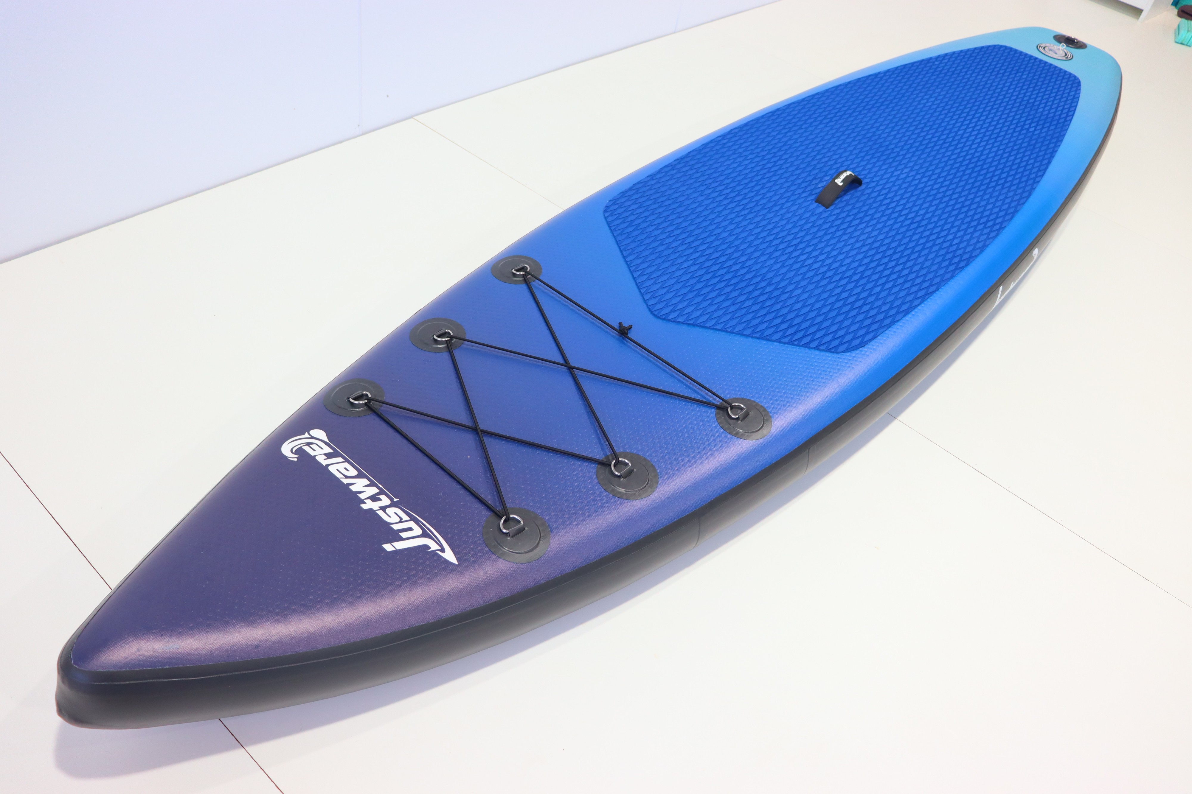Planche de Stand Up Paddle gonflable personnalisée de 320cm, bleue avec accessoires 1