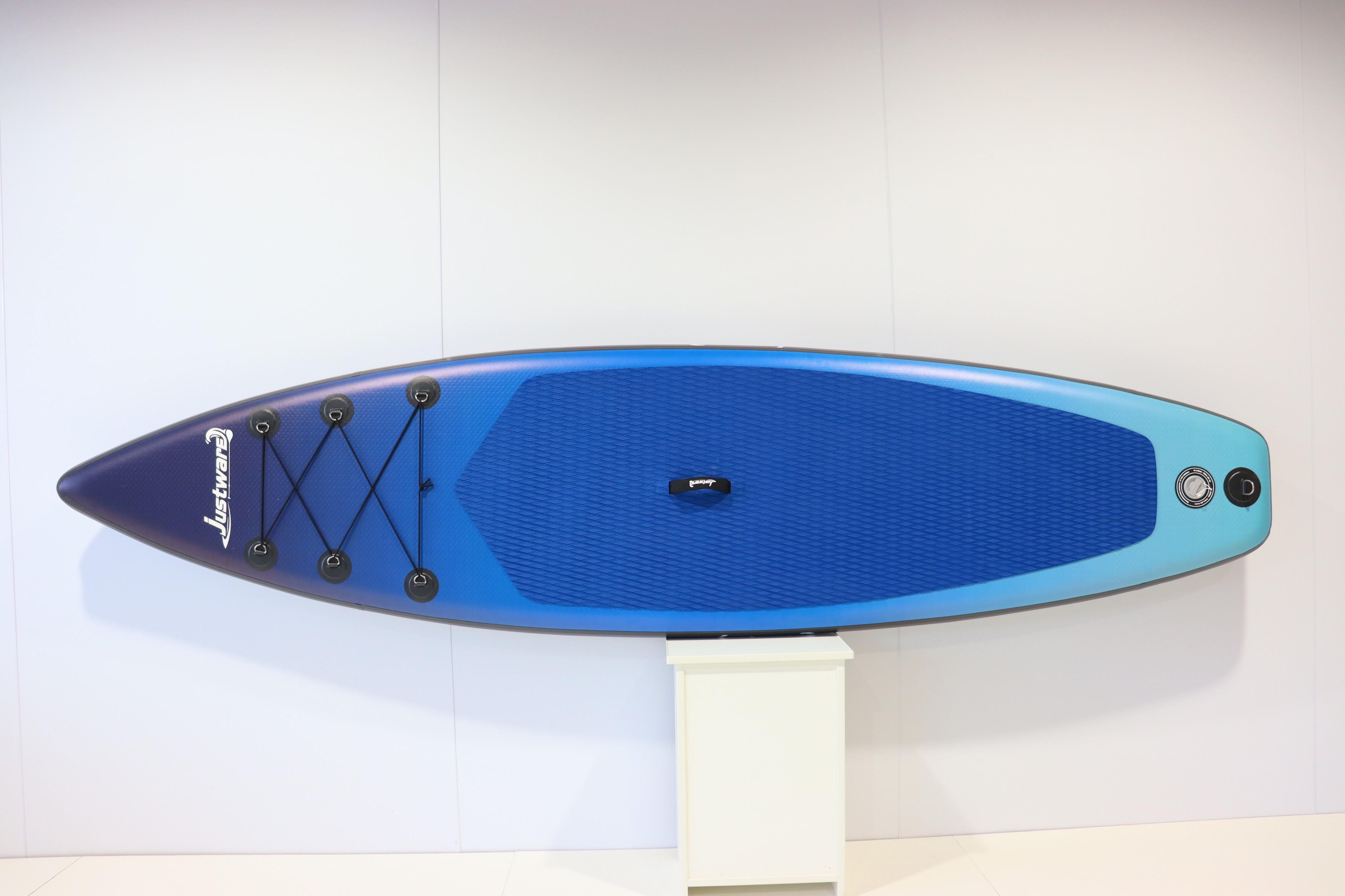 Planche de Stand Up Paddle gonflable personnalisée de 320cm, bleue avec accessoires 2