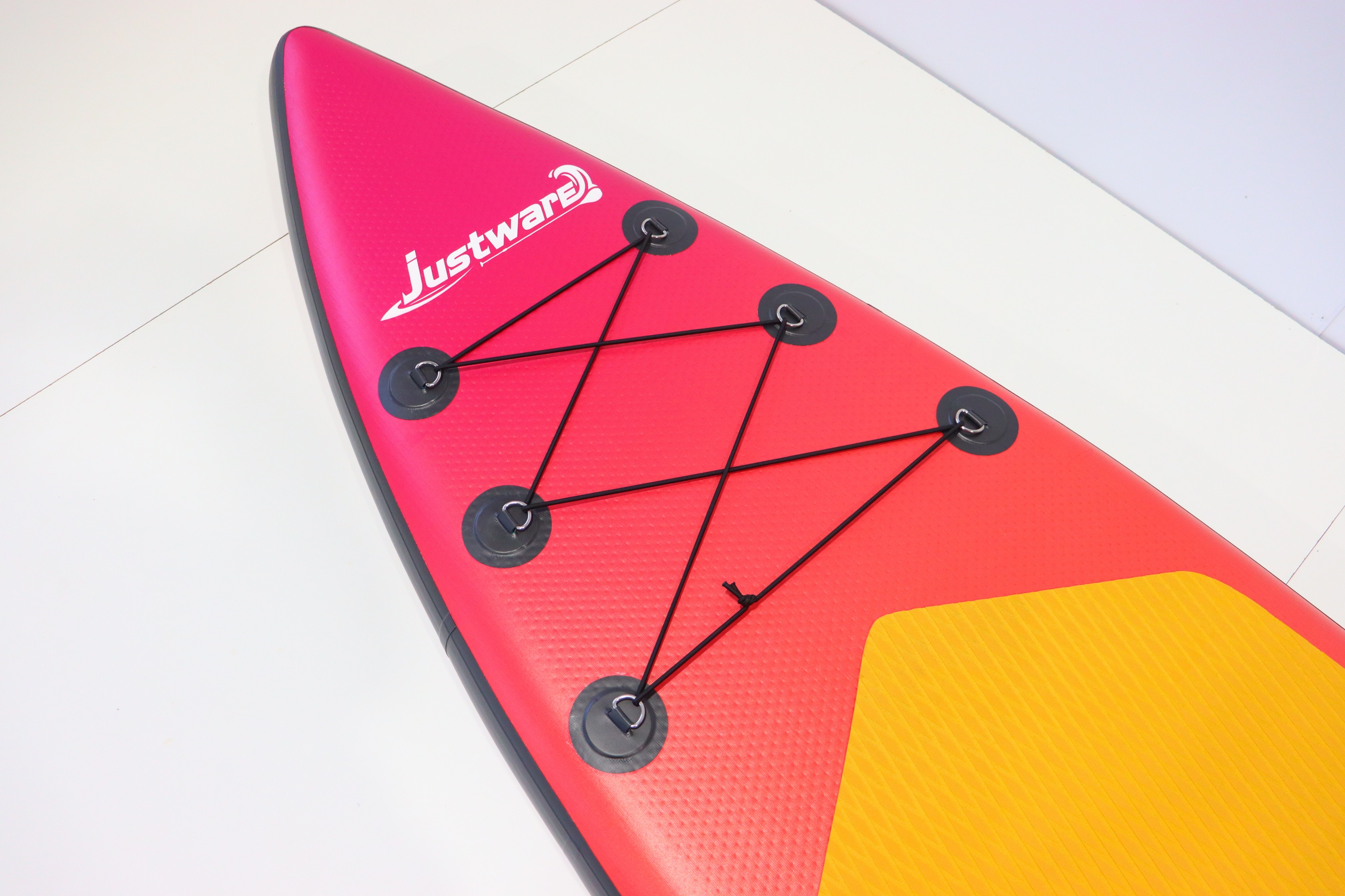 Tabla de Stand Up Paddle de alto rendimiento para deportes acuáticos, color rojo personalizado 2