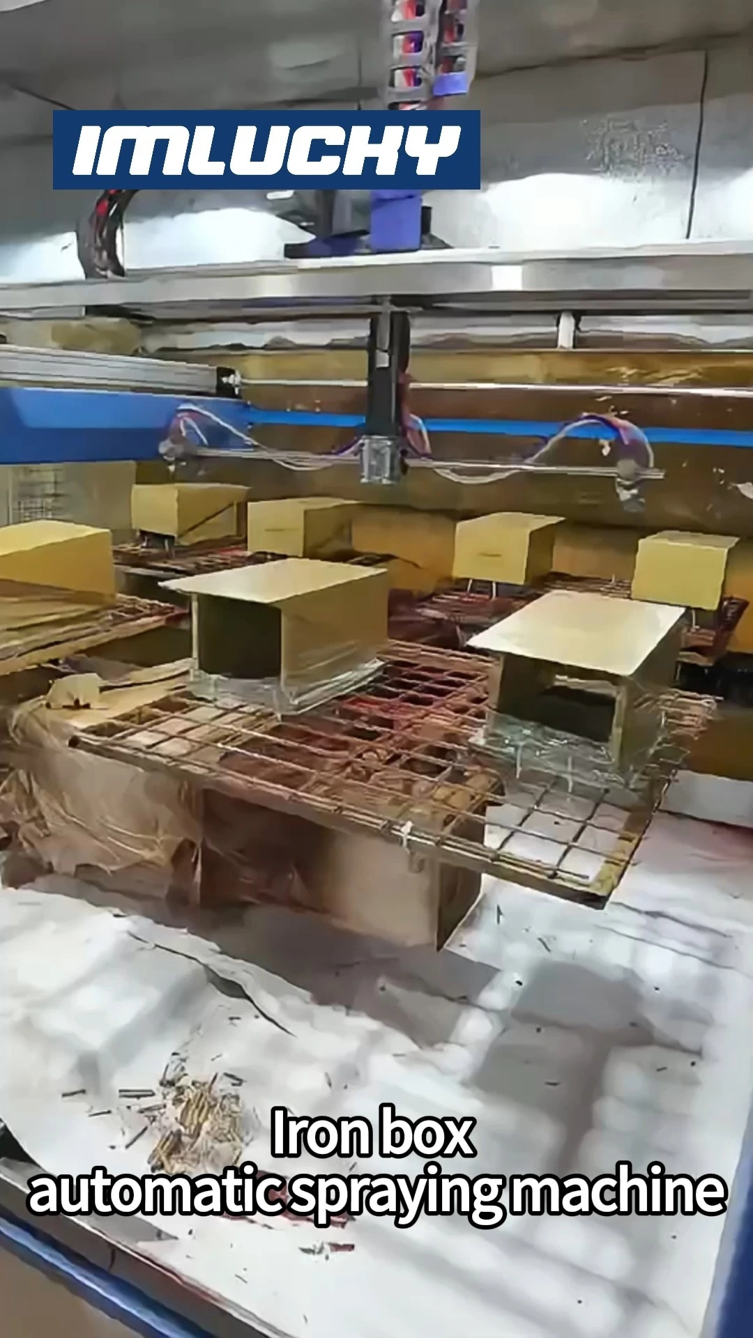 Iron Box Automatic Spraying Machine 1