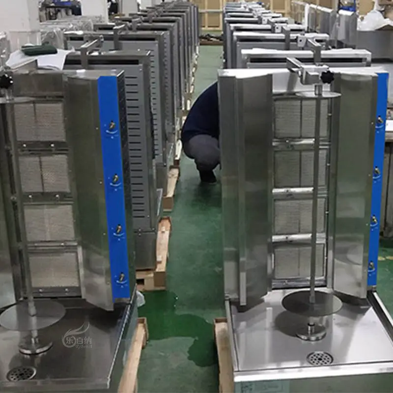 Nouvelle arrivée 3 brûleurs Shawarma Machine 3 Burner Shawarma Machine Company 4