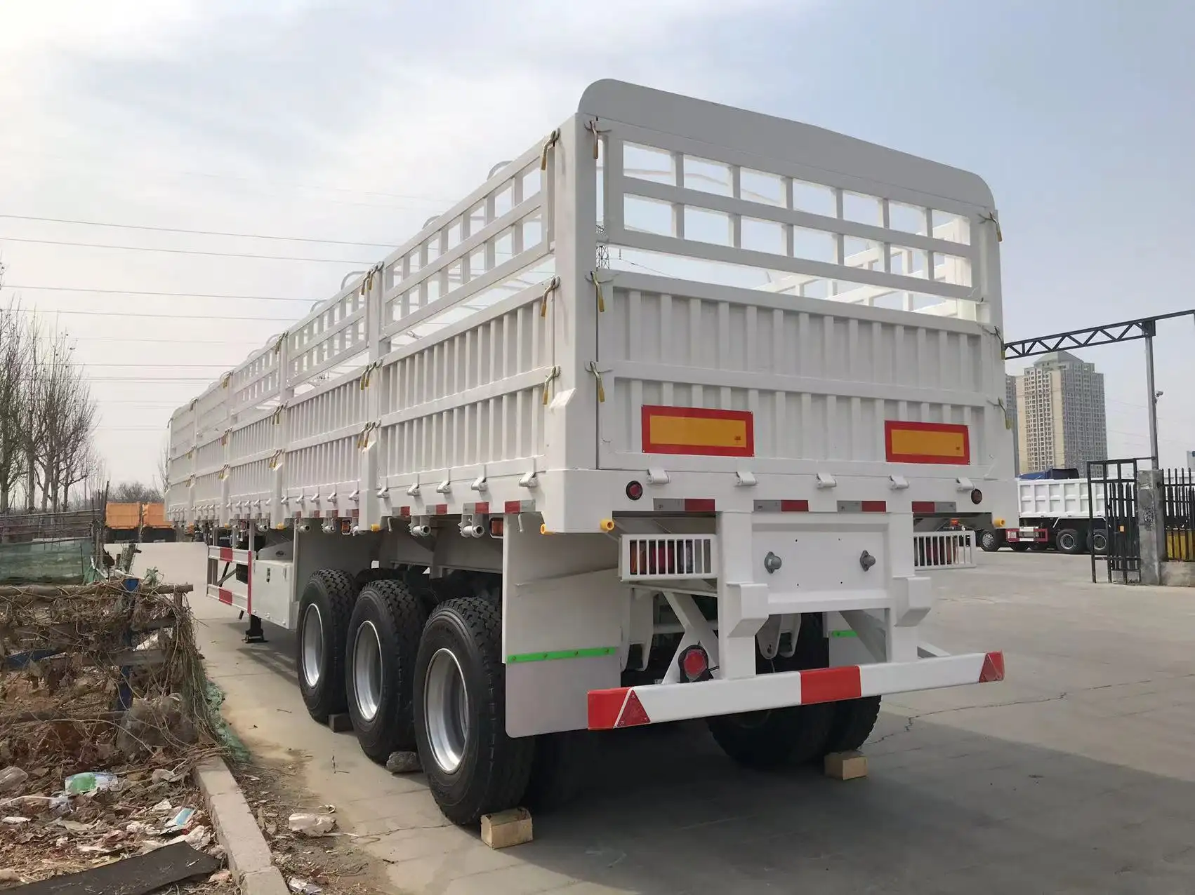 Trailer for 20ft Container 10*6 by KDZG Trailer Truck 2