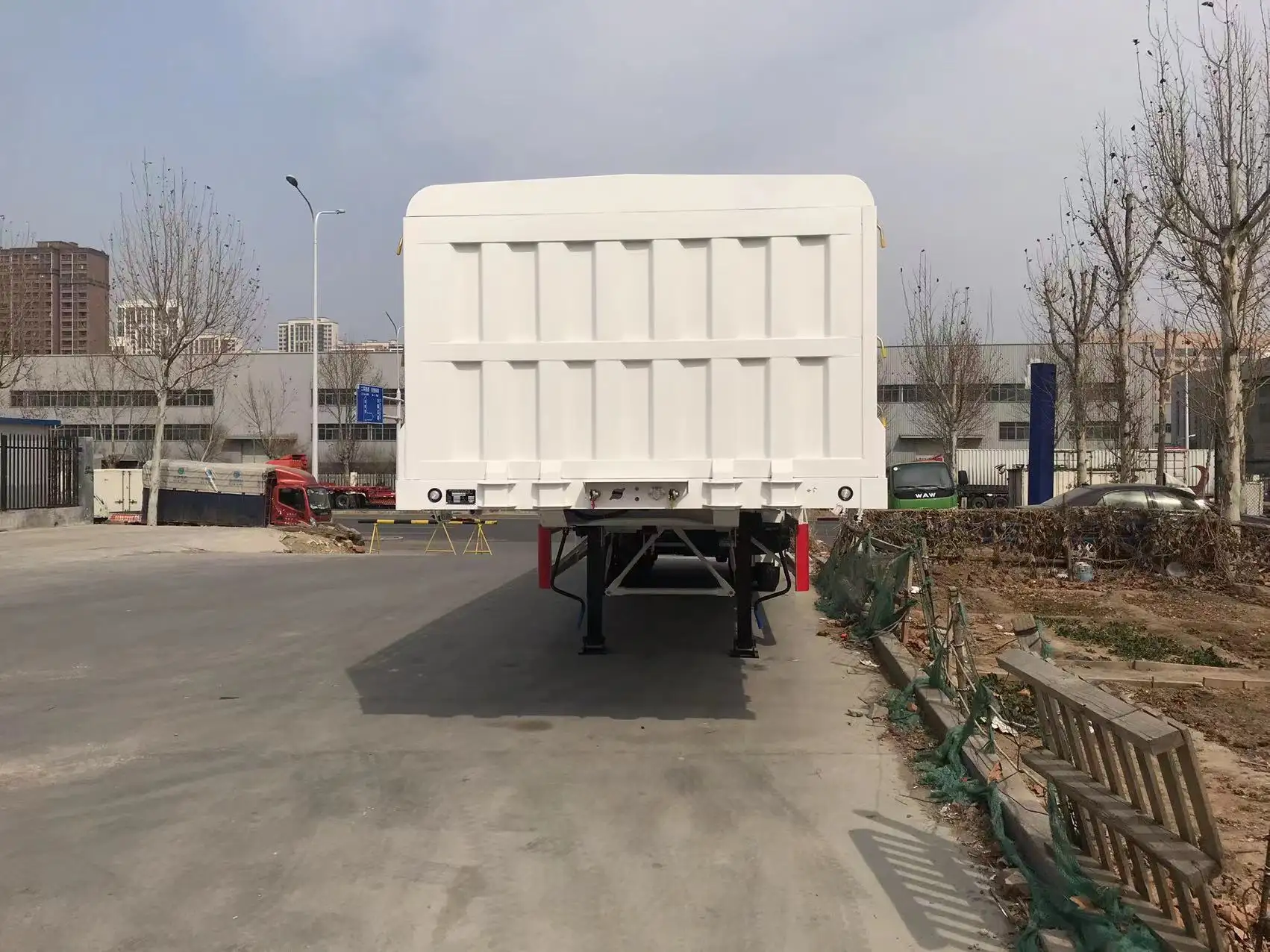 Trailer for 20ft Container 10*6 by KDZG Trailer Truck 5