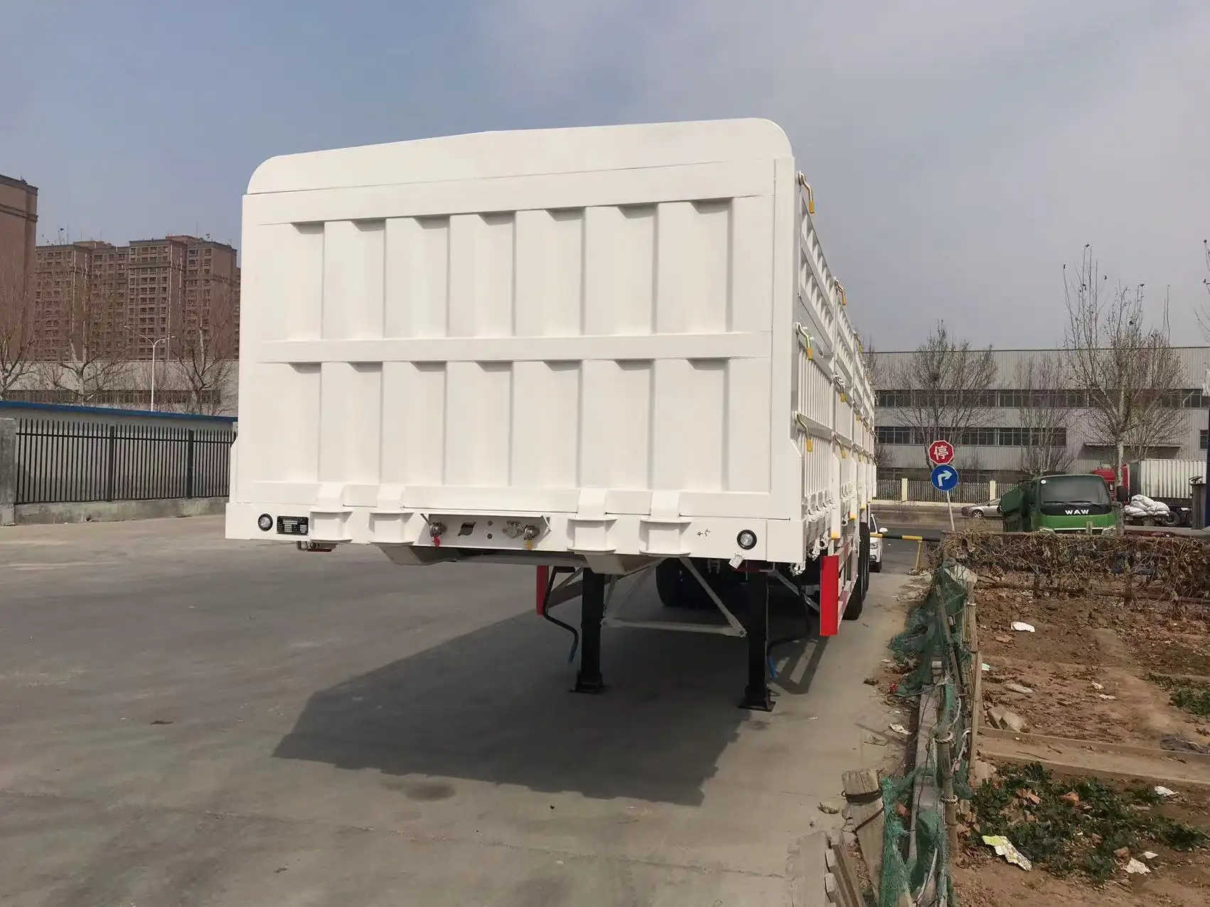Trailer for 20ft Container 10*6 by KDZG Trailer Truck 6