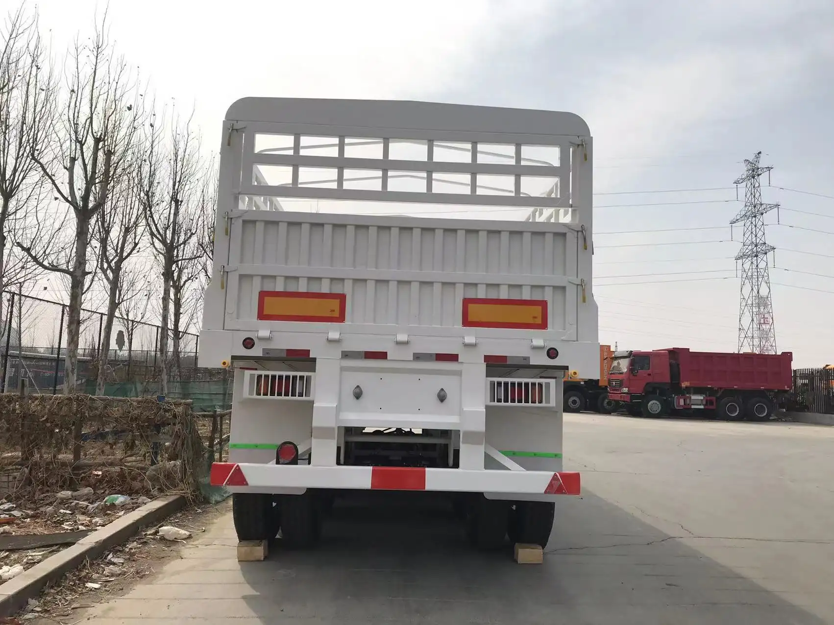 Trailer for 20ft Container 10*6 by KDZG Trailer Truck 7