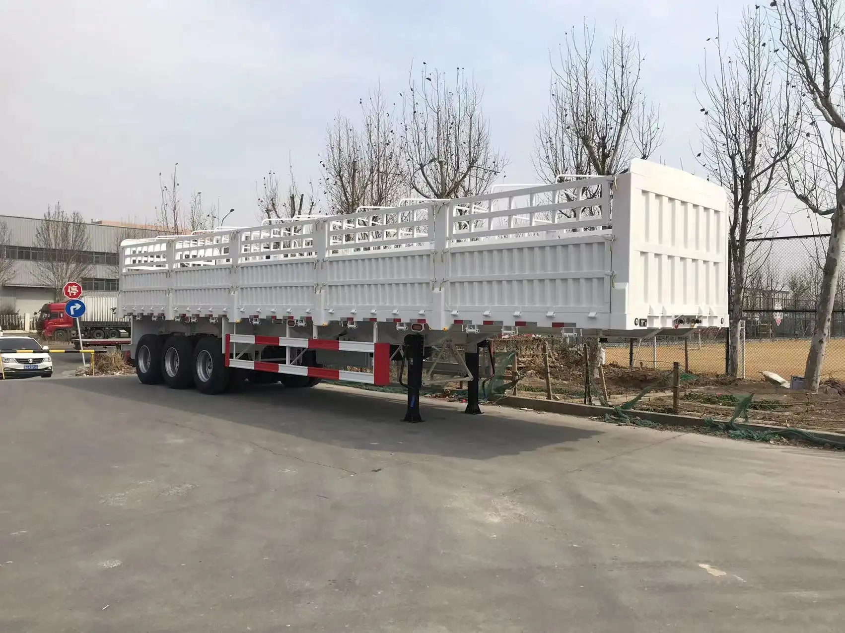 Trailer for 20ft Container 10*6 by KDZG Trailer Truck 3